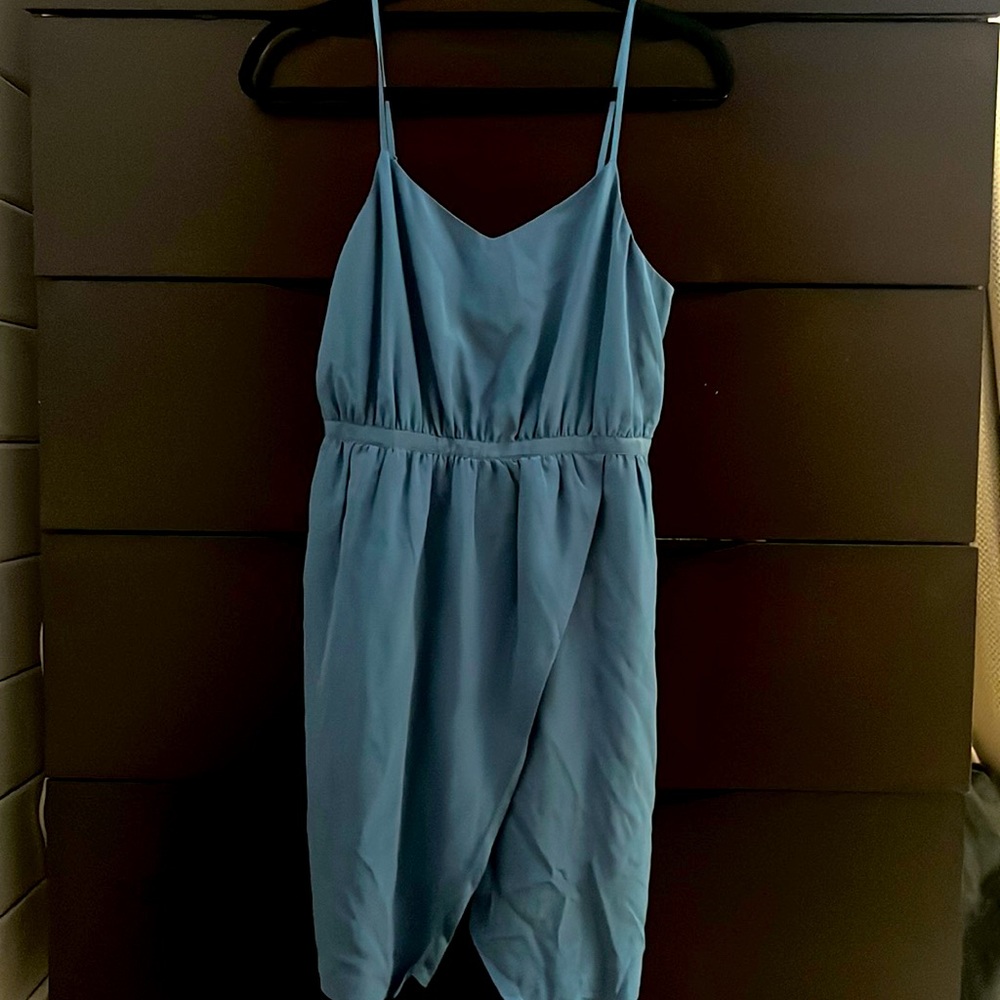 Blue cami dress